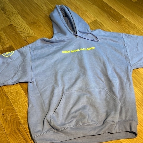 Barstool Sports Hoodie Sweatshirt Cheat Queen Slay Queen Size L/XL - Picture 1 of 6